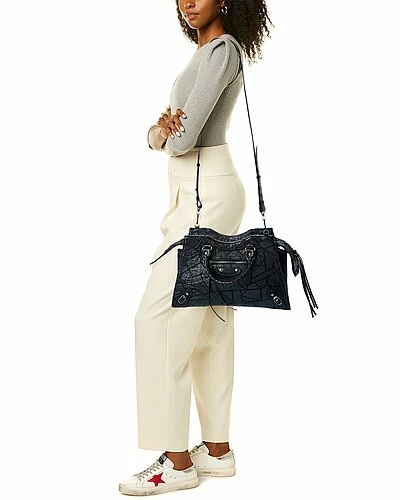 Balenciaga Neo Classic City Leather Shoulder Bag Women 4 Balenciaga Neo Classic City Leather Shoulder Bag Women - Image 4