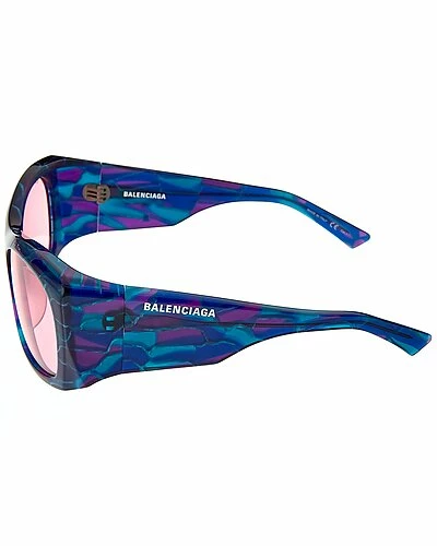 Balenciaga Unisex BB0001S 59mm Sunglasses Men 2 Balenciaga Unisex BB0001S 59mm Sunglasses Men - Image 2