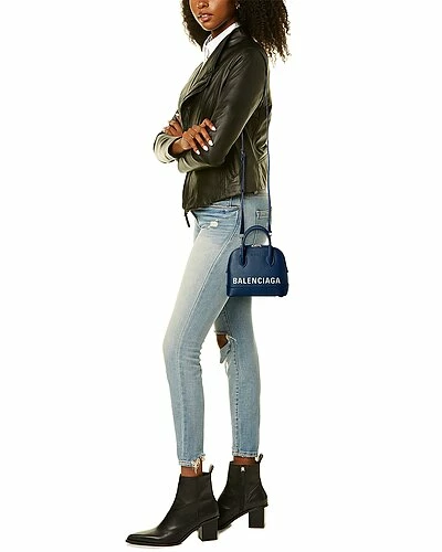 Balenciaga Ville XXS Leather Top Handle Tote Women 4 Balenciaga Ville XXS Leather Top Handle Tote Women - Image 4