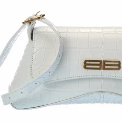 Balenciaga XX Small Croc-Embossed Leather Flap Bag Women 7 Balenciaga XX Small Croc-Embossed Leather Flap Bag Women -Makeups Sales Shop 1160408013 RLLD 3