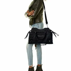 Balenciaga Neo Classic Medium Nylon Shoulder Bag Women 8 Balenciaga Neo Classic Medium Nylon Shoulder Bag Women -Makeups Sales Shop 1160506355 RLLD 4