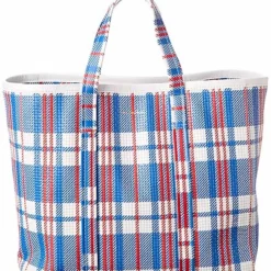 Balenciaga Barbes Medium East-West Leather Tote Women