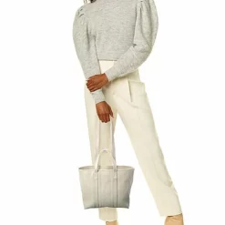 Balenciaga Barbes Medium East-West Leather Tote Women 7 Balenciaga Barbes Medium East-West Leather Tote Women -Makeups Sales Shop 1161288729 RLLD 4