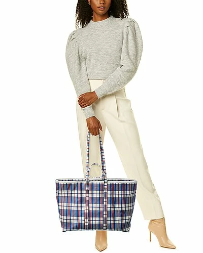 Balenciaga Barbes Large East-West Leather Tote Women 4 Balenciaga Barbes Large East-West Leather Tote Women - Image 4