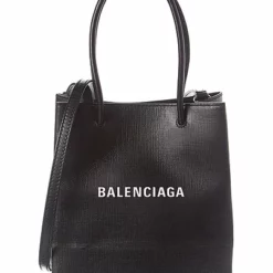 Default 32 Balenciaga Shopping XXS North South Leather Tote Women
