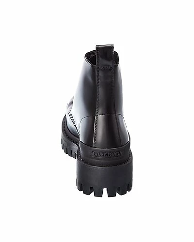 Balenciaga Strike Leather Bootie Men 3 Balenciaga Strike Leather Bootie Men - Image 3
