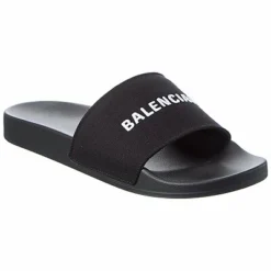 Balenciaga BB Canvas Pool Slide Men