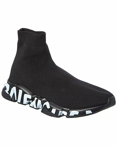 Balenciaga Speed Graffiti Sock Sneaker Men 1 Balenciaga Speed Graffiti Sock Sneaker Men