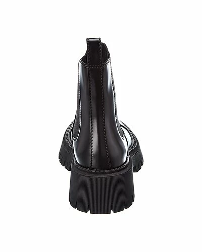 Balenciaga Tractor Leather Bootie Women 3 Balenciaga Tractor Leather Bootie Women - Image 3