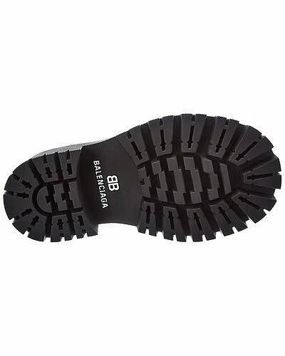 Balenciaga Tractor Leather Bootie Women 4 Balenciaga Tractor Leather Bootie Women - Image 4