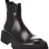 Balenciaga Tractor Leather Bootie Women