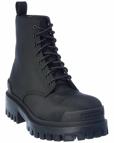 Balenciaga Strike Canvas Bootie Women 1 Balenciaga Strike Canvas Bootie Women