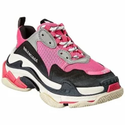 Balenciaga Triple S Leather Sneaker Women