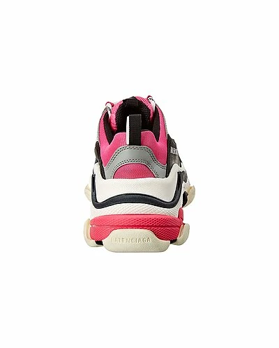 Balenciaga Triple S Leather Sneaker Women 3 Balenciaga Triple S Leather Sneaker Women - Image 3