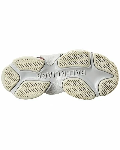 Balenciaga Triple S Leather Sneaker Women 4 Balenciaga Triple S Leather Sneaker Women - Image 4