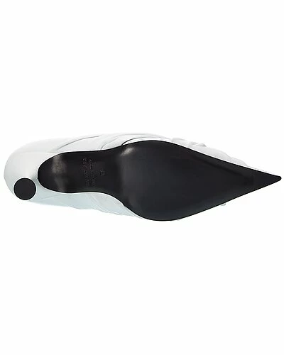 Balenciaga Drapy Leather Pump Women 4 Balenciaga Drapy Leather Pump Women - Image 4