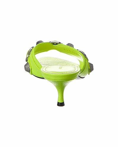 Balenciaga Cagole Leather Sandal Women 3 Balenciaga Cagole Leather Sandal Women - Image 3