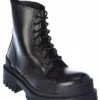Balenciaga Strike Leather Boot Women