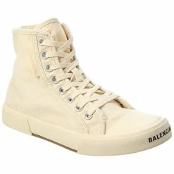 Default 10 Balenciaga Paris Canvas High-Top Sneaker Women