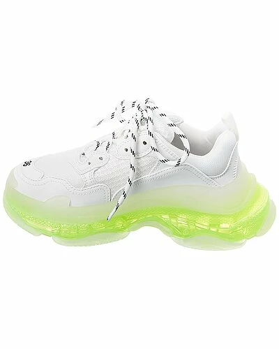 Balenciaga Triple S Clear Sole Sneaker Women White 2 Balenciaga Triple S Clear Sole Sneaker Women White - Image 2