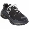 Balenciaga Triple S Clear Sole Sneaker Women Black