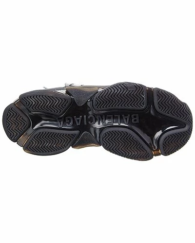 Balenciaga Triple S Clear Sole Sneaker Women Black 4 Balenciaga Triple S Clear Sole Sneaker Women Black - Image 4