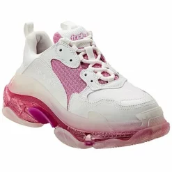 Balenciaga Triple S Leather Sneaker Women